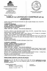 Vabilo na licitacijo ovnov 1